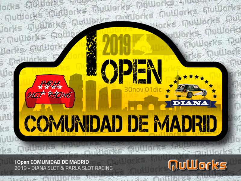 PEGATINAS - I Open Comunidad de Madrid